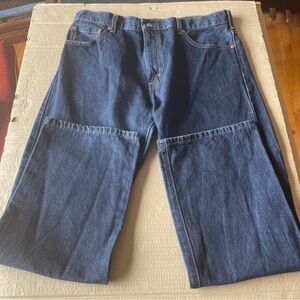 Levi’s 517 boot cut, dark wash, 36 x 30